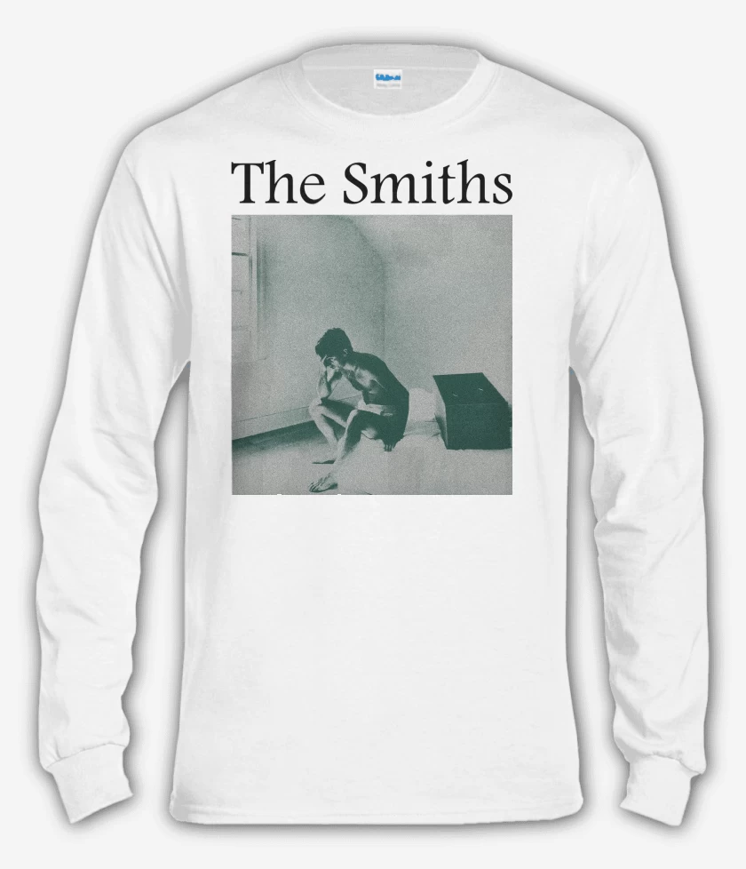 Polera manga larga Blanco de The Smiths William