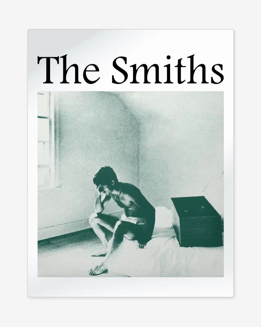 Print metalico Blanco de The Smiths William