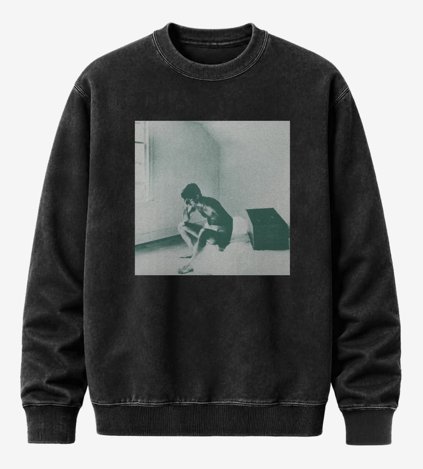 Poleron Polo Acid Wash Negro de The Smiths William