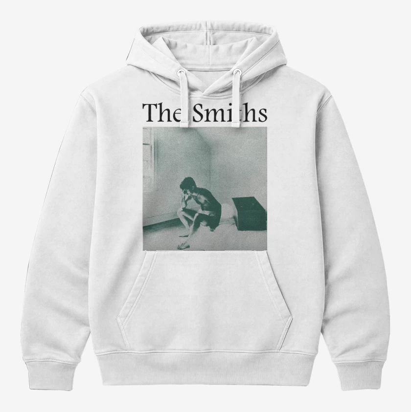 Polerón Canguro Blanco de The Smiths William