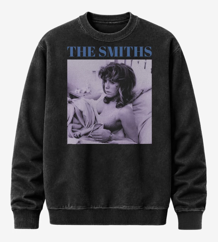 Poleron Polo Acid Wash Negro de The Smiths William It Was