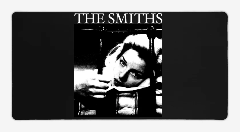 Mouse pad Gamer Negro de The Smiths Singles