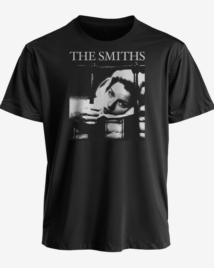 Polera premium Negro de The Smiths Singles