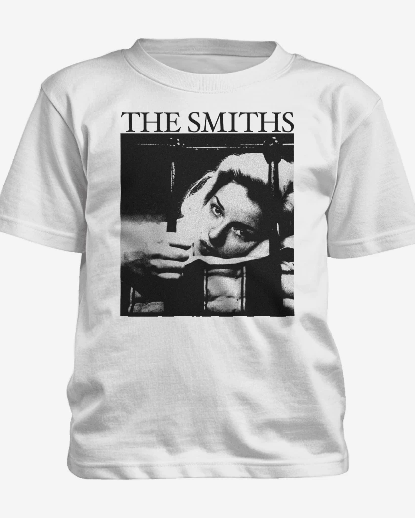 Polera de niño Blanco de The Smiths Singles v2