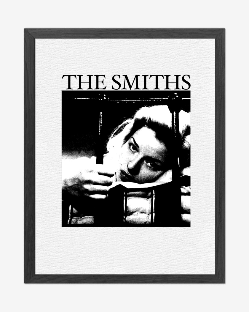 Cuadro decorativo Blanco de The Smiths Singles v2