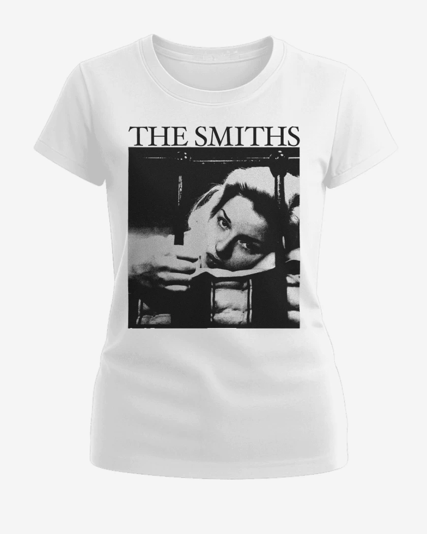 Polera de Mujer Blanco de The Smiths Singles v2