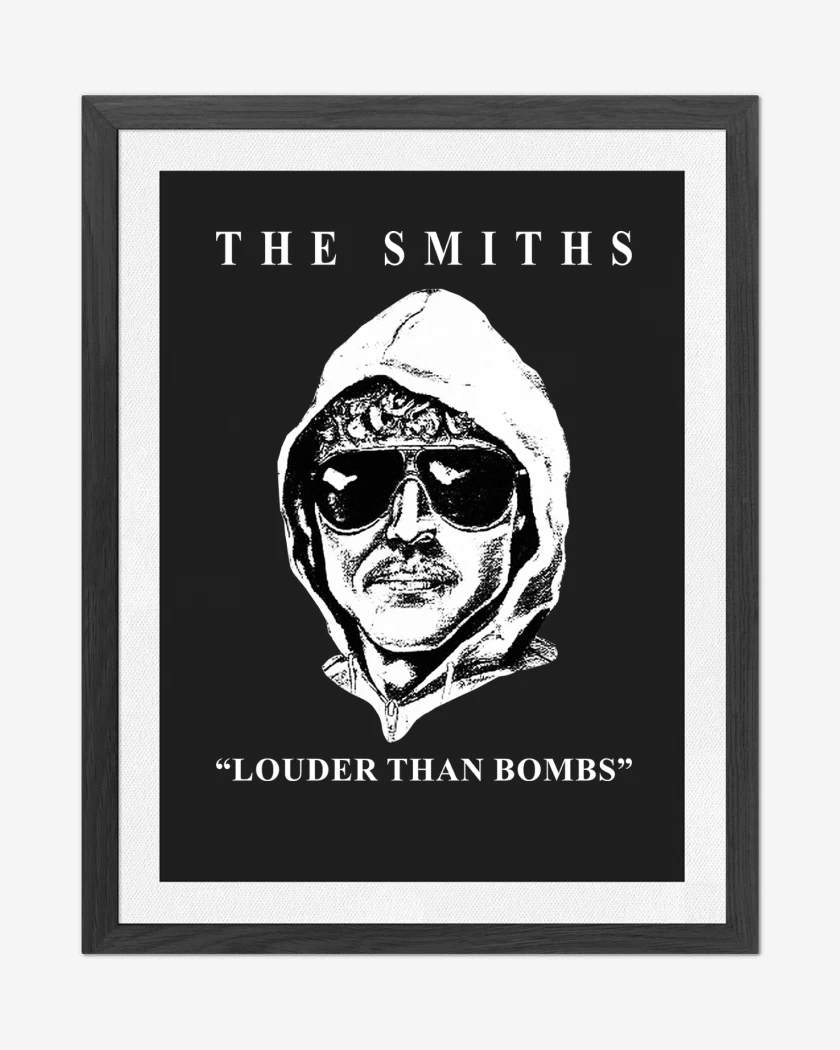 Cuadro decorativo The Smiths Louder Than Unabomber 