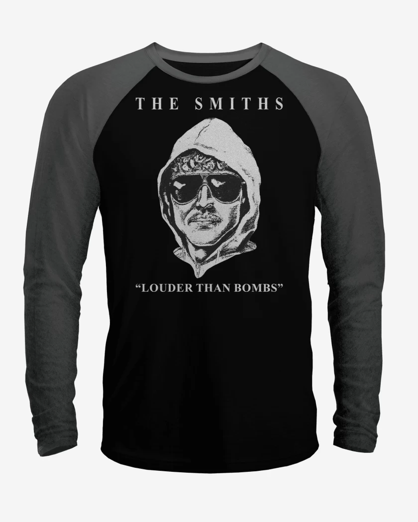 Polera Raglan The Smiths Louder Than Unabomber 