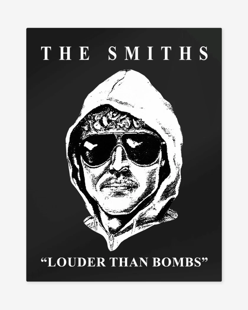 Print metalico The Smiths Louder Than Unabomber 
