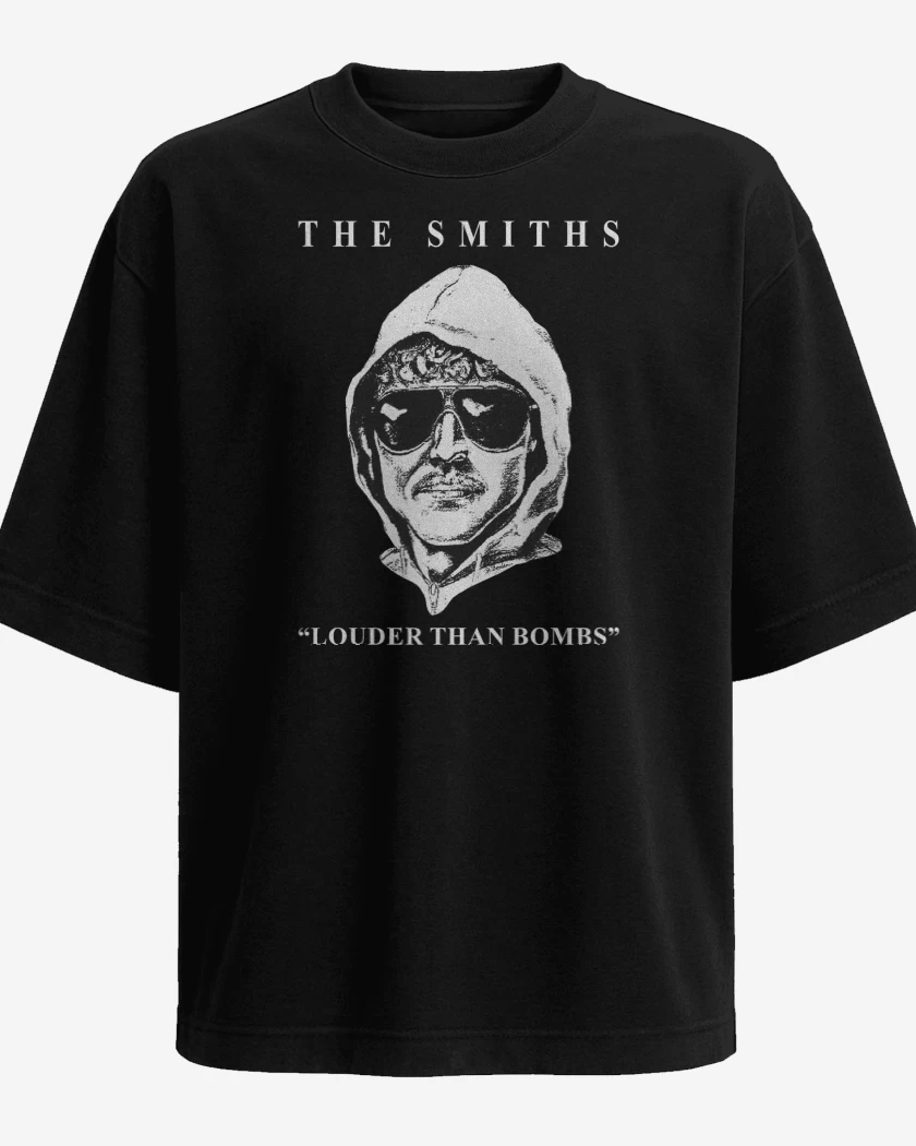 Polera Oversize The Smiths Louder Than Unabomber 