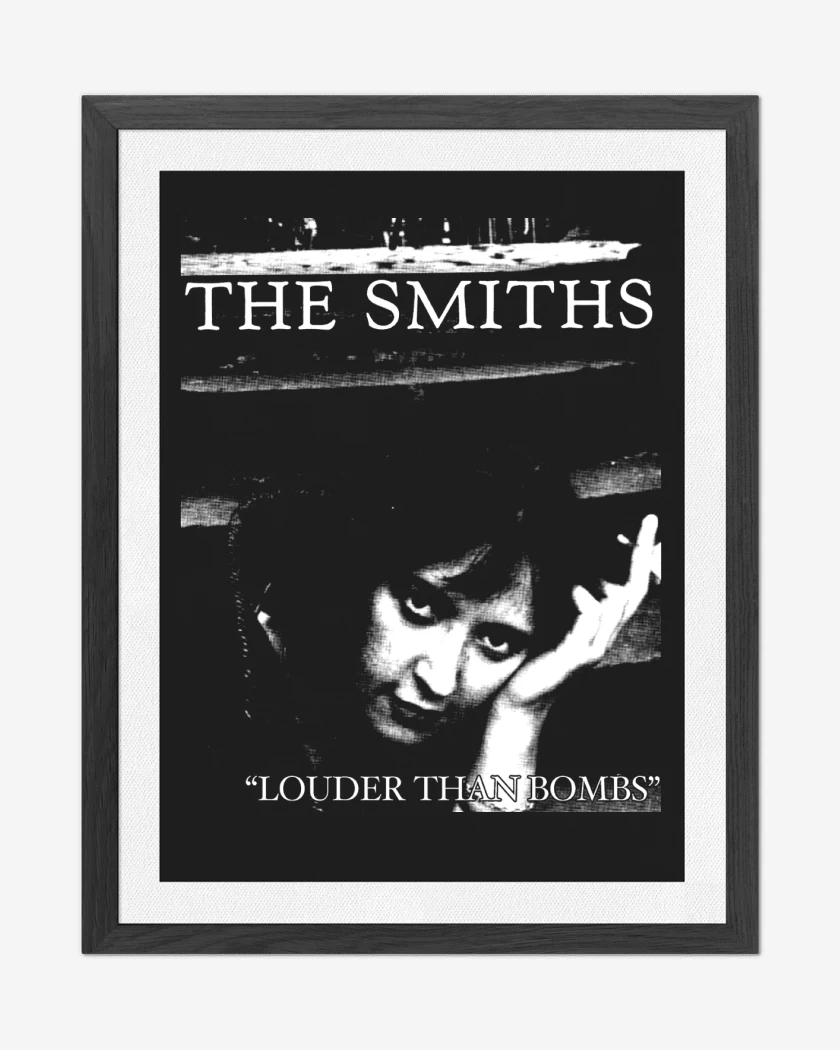 Cuadro decorativo The Smiths Louder Than Bombs