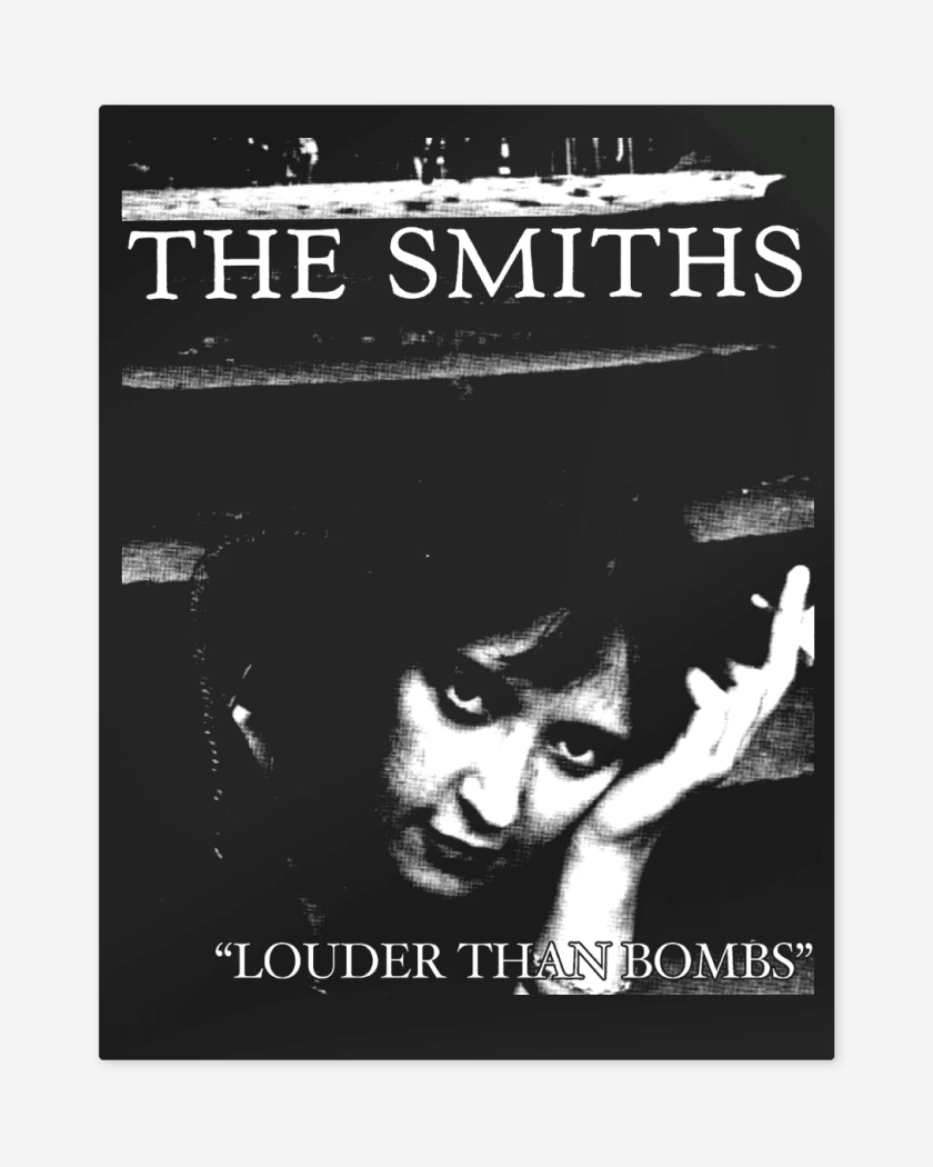 Print metalico The Smiths Louder Than Bombs