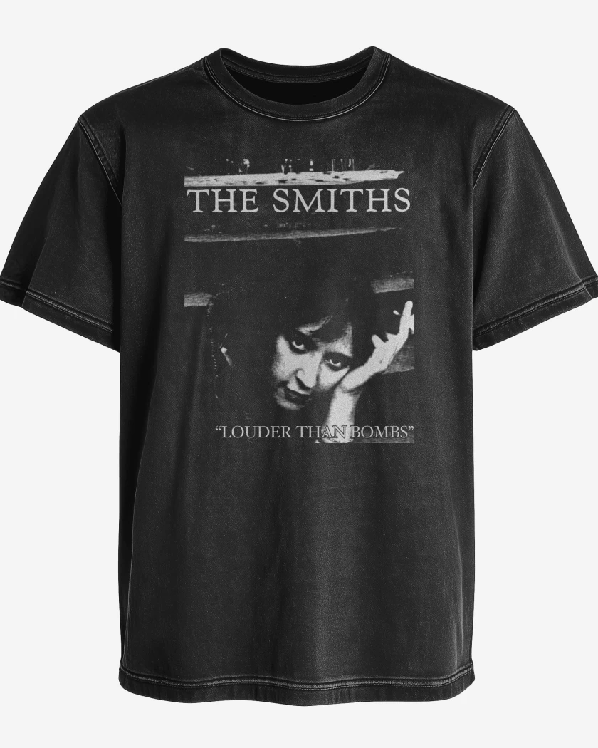 Polera desgastada The Smiths Louder Than Bombs