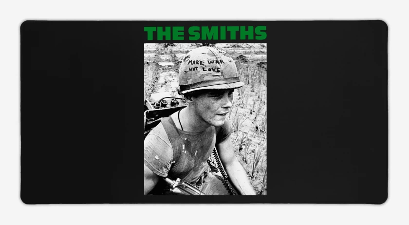 Mouse pad Gamer Negro de Meat is Murder The Smiths