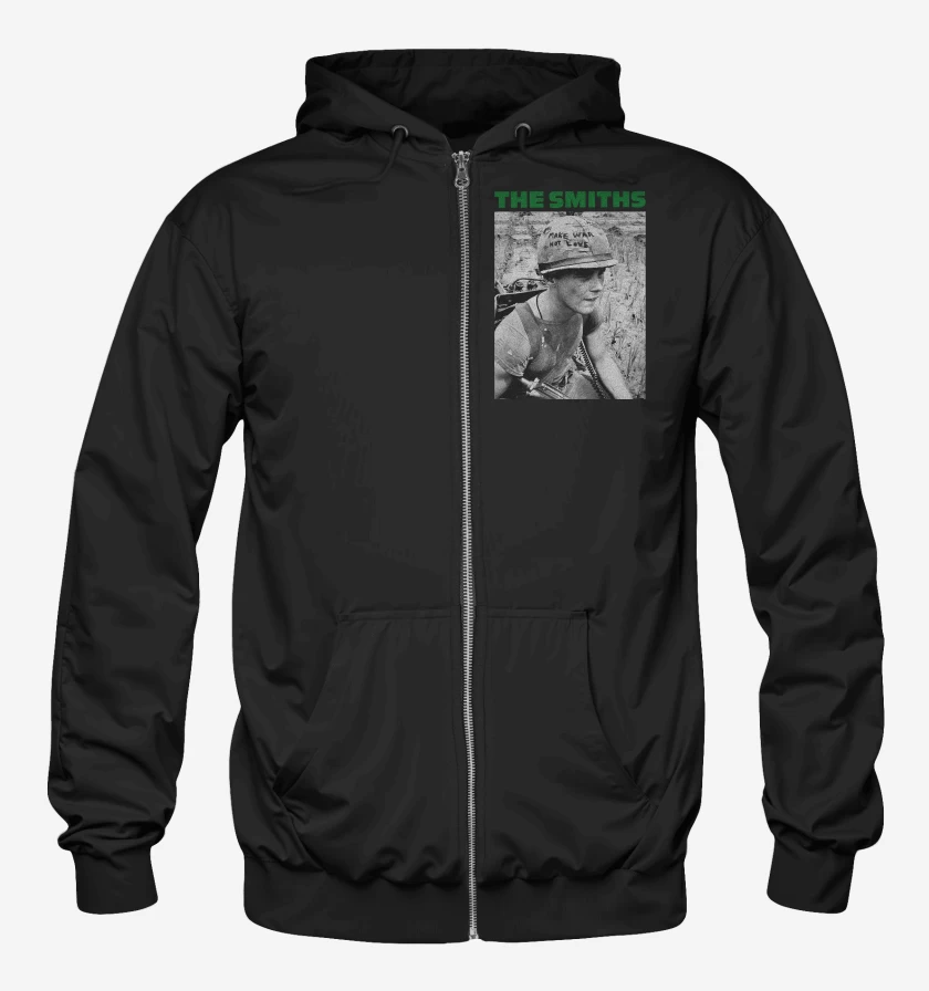 Poleron Canguro con cierre Meat is Murder The Smiths