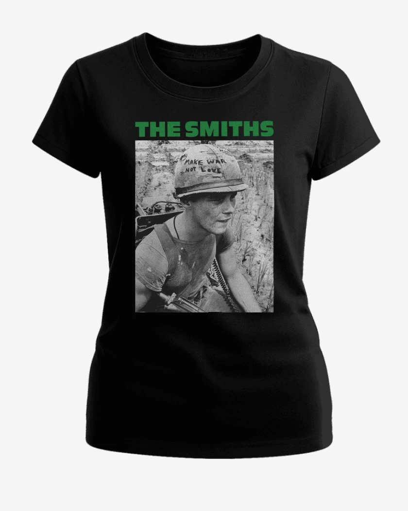 Polera de Mujer Negro de Meat is Murder The Smiths