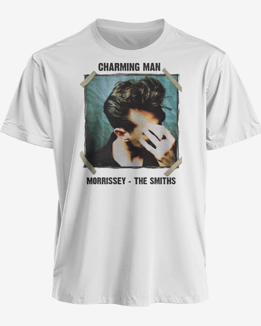 Polera premium Blanco de Morrissey Charming Man