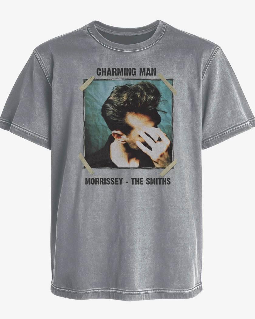 Polera desgastada Morrissey Charming Man