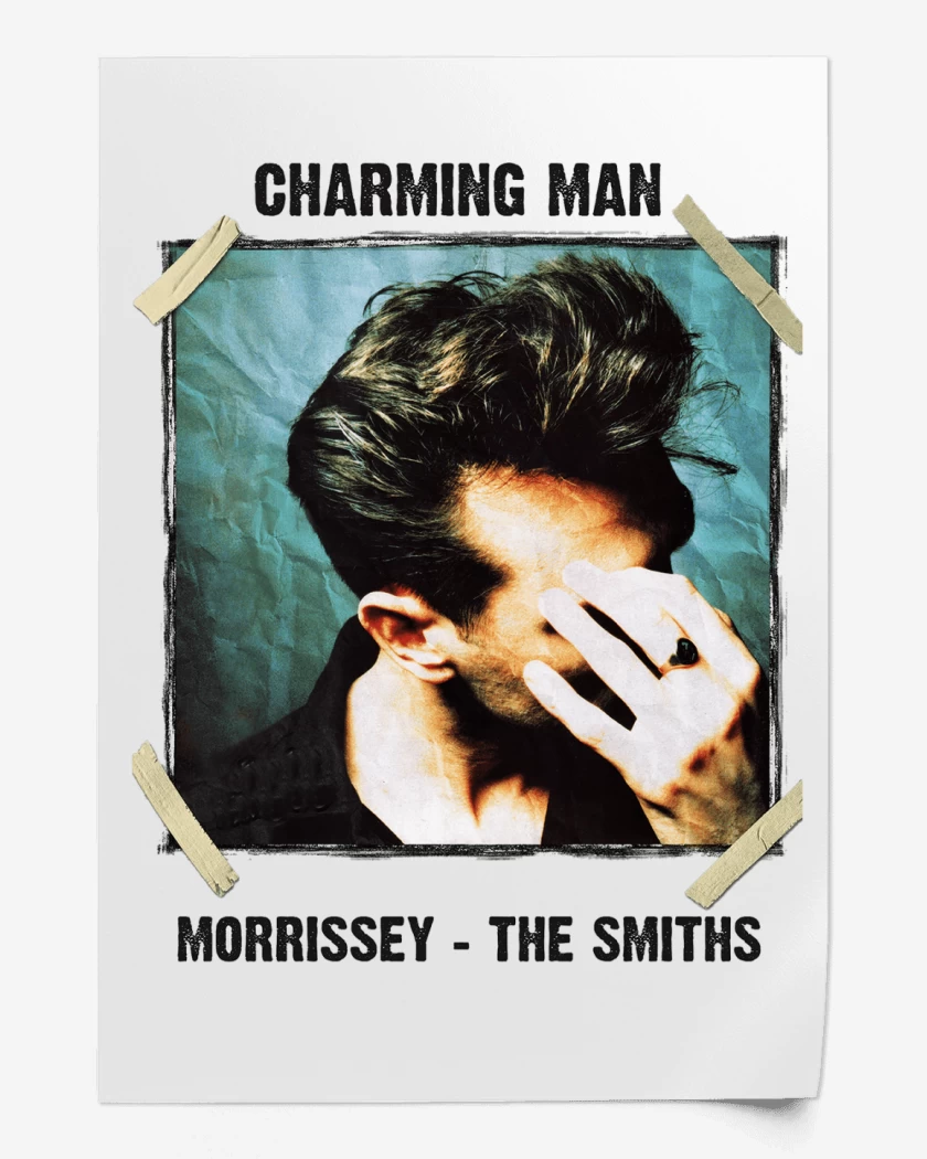 Print Morrissey Charming Man