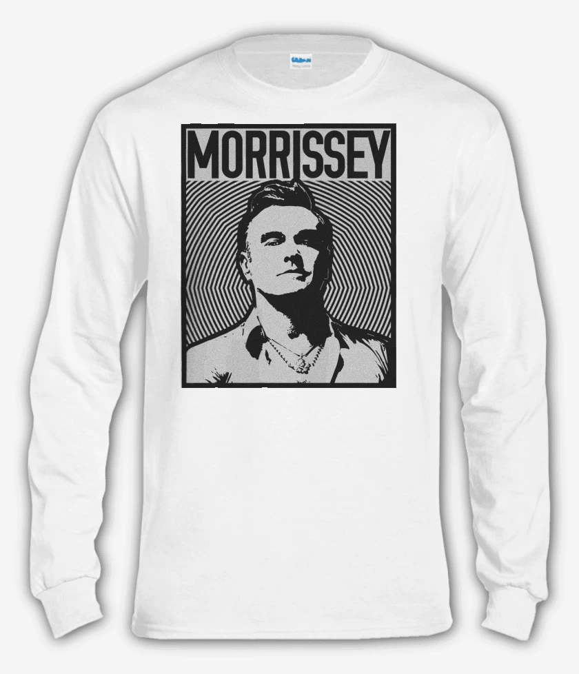 Polera manga larga Blanco de Morrissey