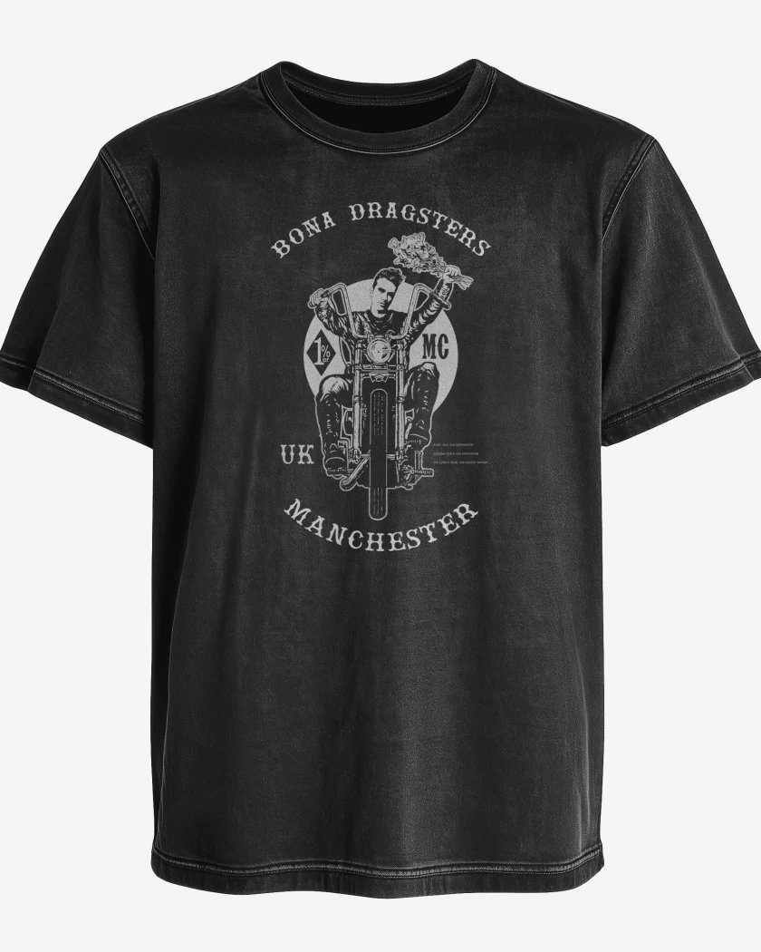 Polera desgastada Morrissey Bona Dragsters