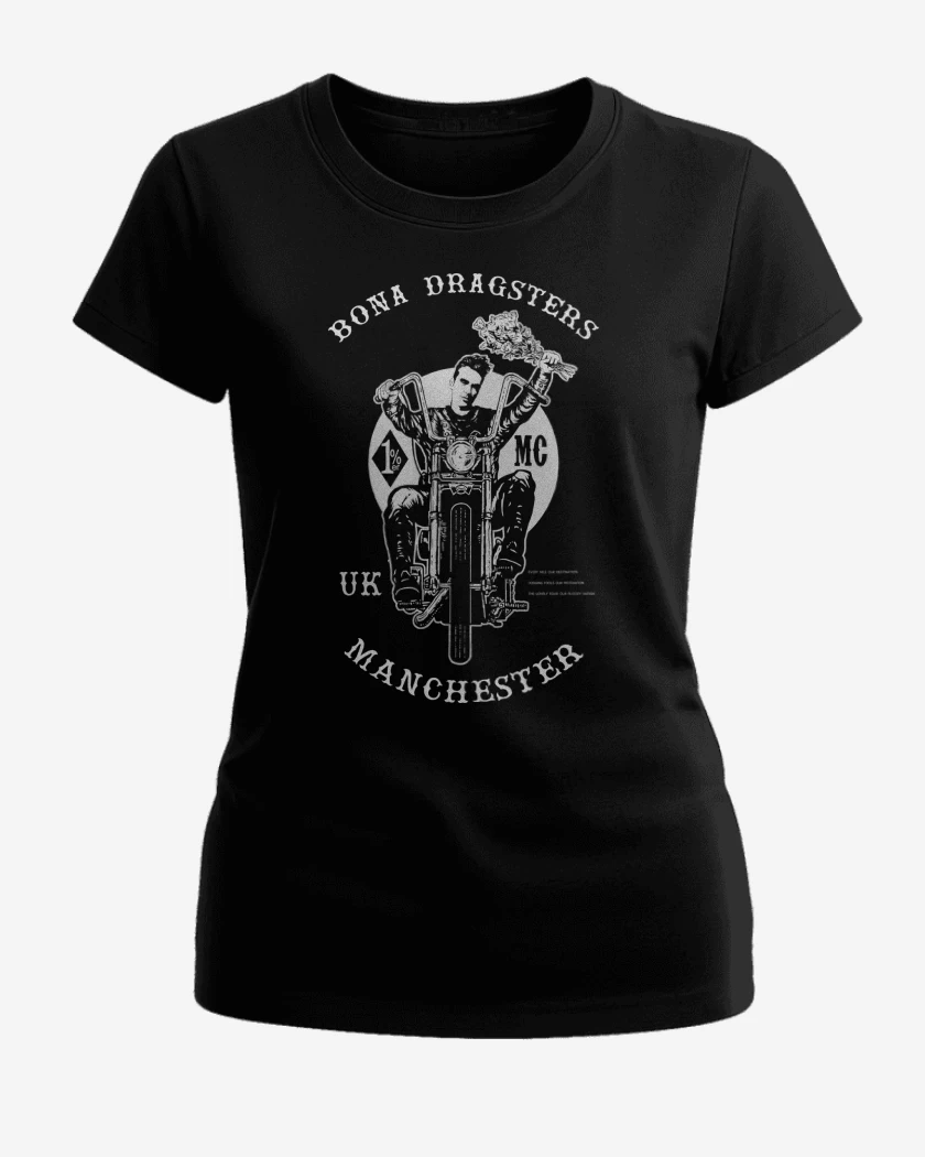 Polera de Mujer Negro de Morrissey Bona Dragsters