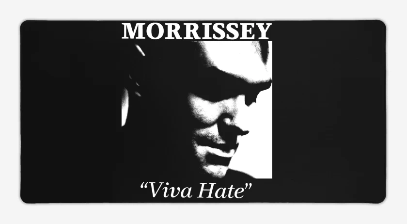 Mouse pad Gamer Negro de Morrissey Viva Hate