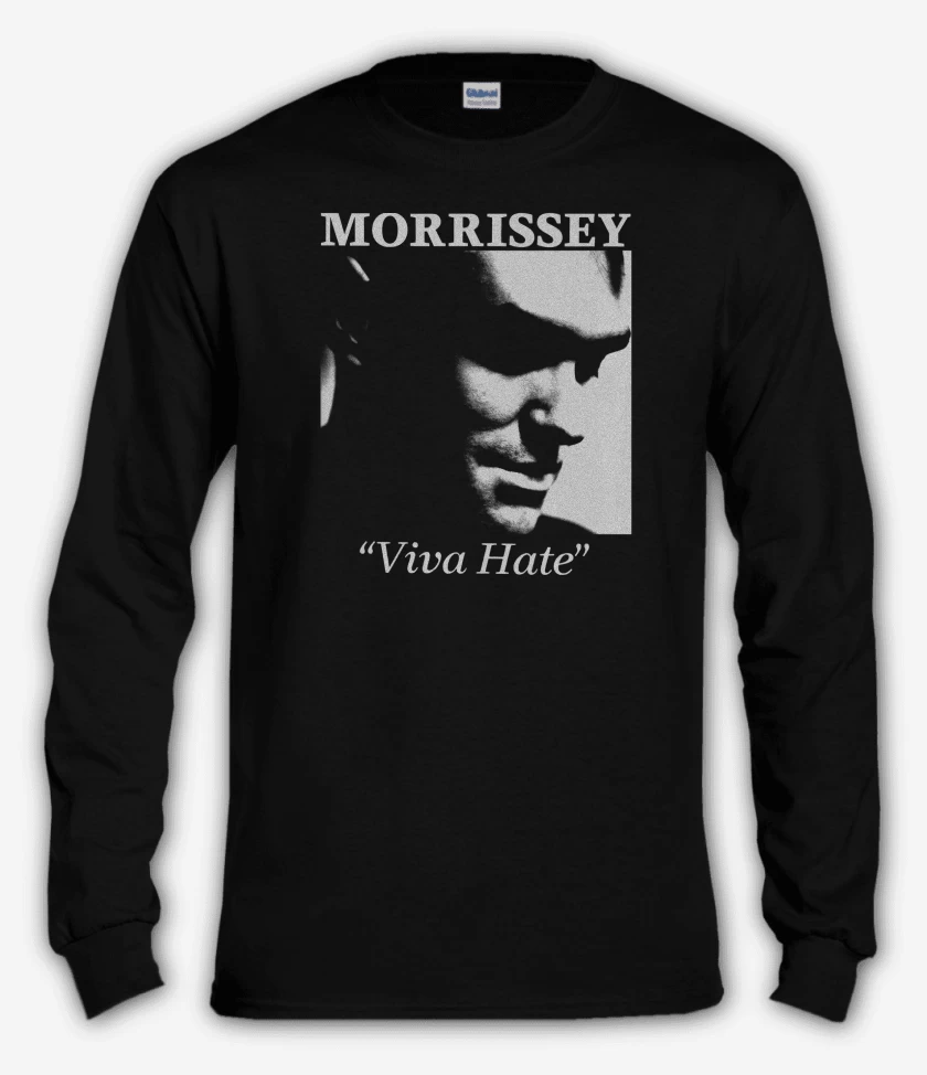 Polera manga larga Negro de Morrissey Viva Hate