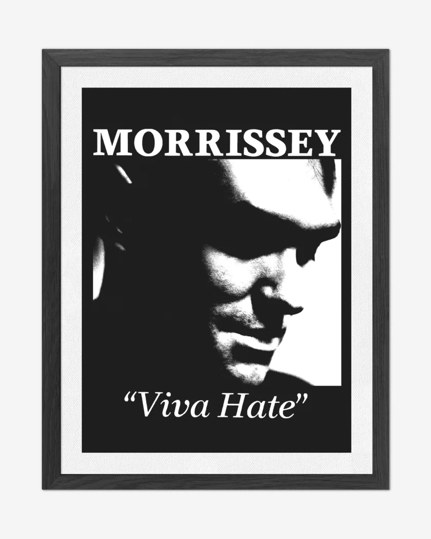 Cuadro decorativo Morrissey Viva Hate