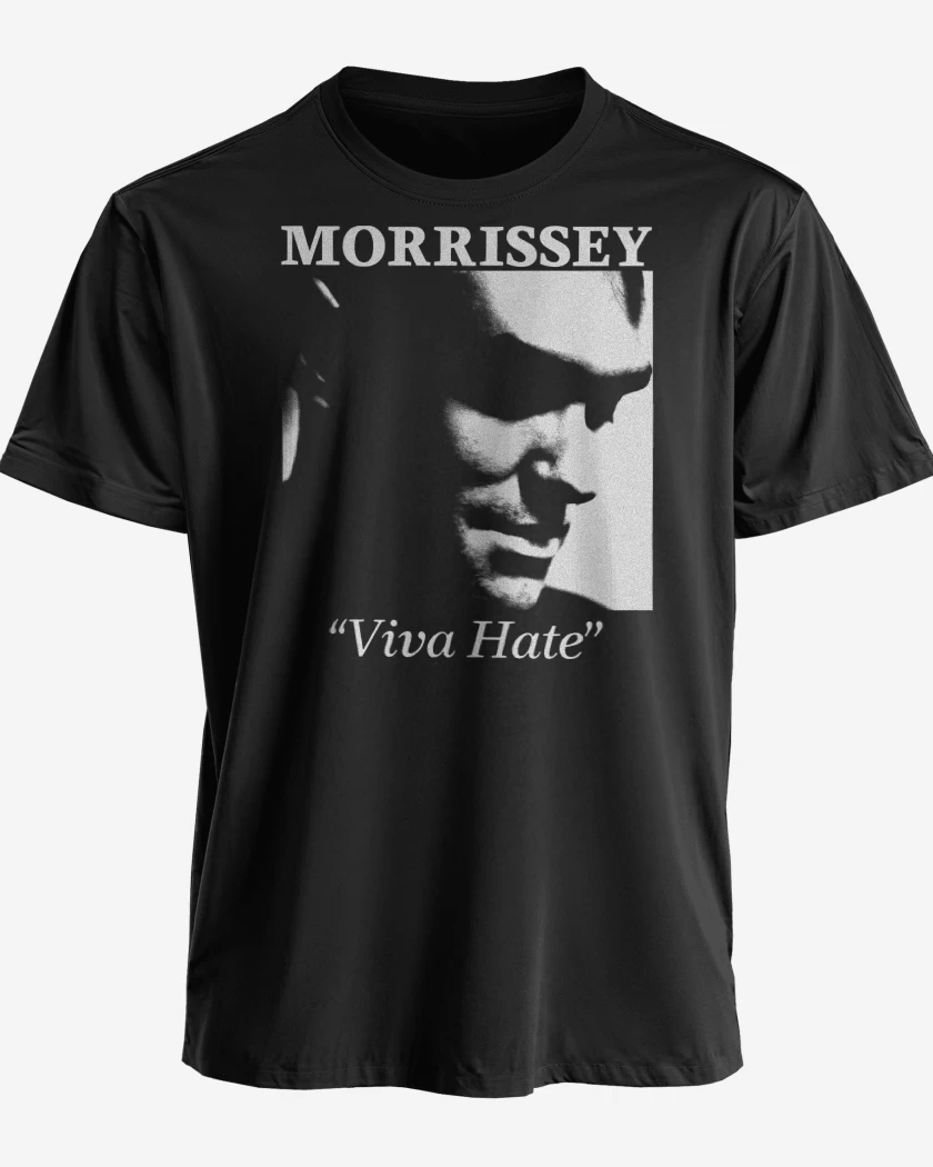 Polera premium Negro de Morrissey Viva Hate