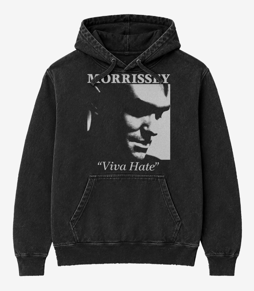 Poleron Canguro Acid Wash Morrissey Viva Hate
