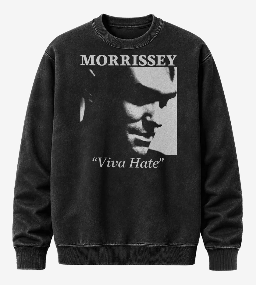 Poleron Polo Acid Wash Morrissey Viva Hate