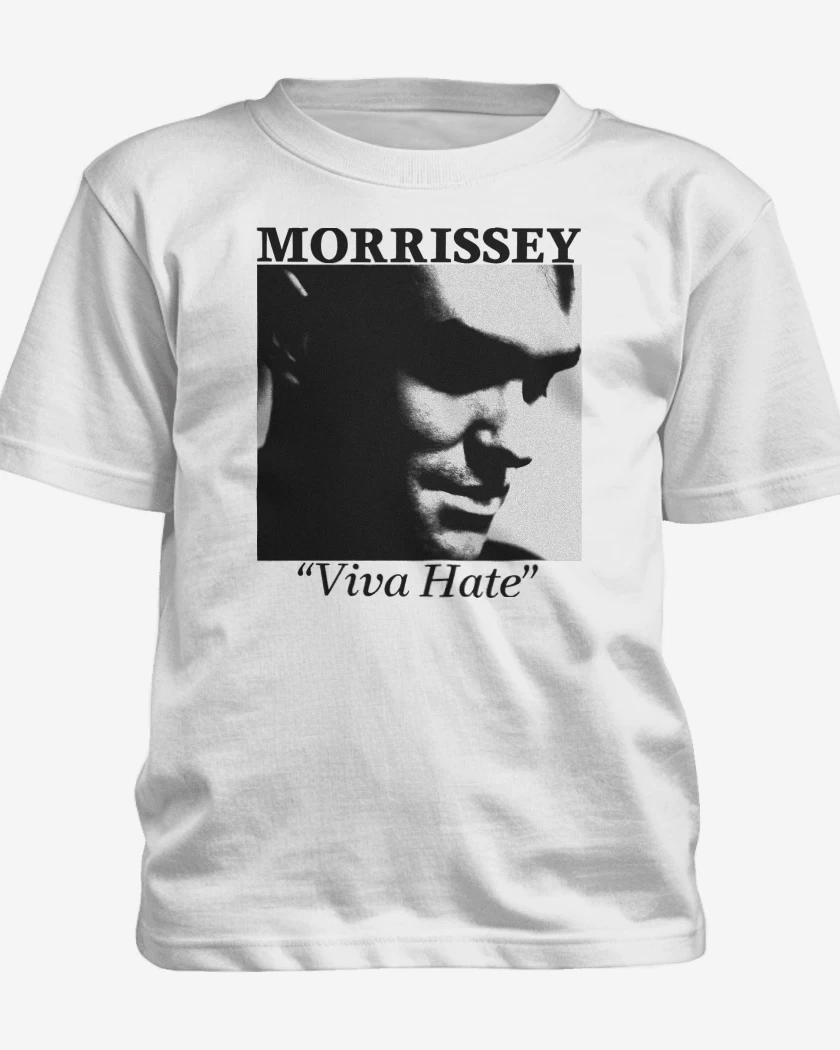 Polera de niño Blanco de Morrissey Viva Hate N