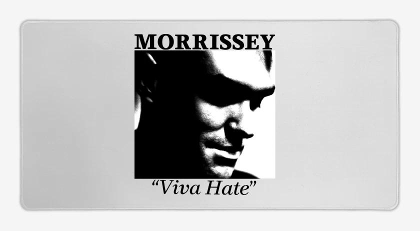 Mouse pad Gamer Blanco de Morrissey Viva Hate N