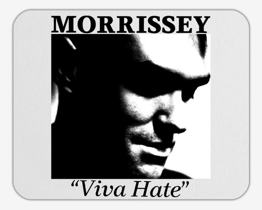 Mousepad Blanco de Morrissey Viva Hate N