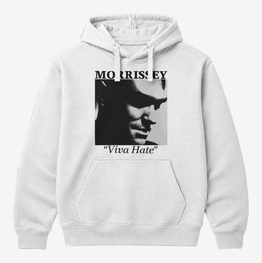 Polerón Canguro Blanco de Morrissey Viva Hate N