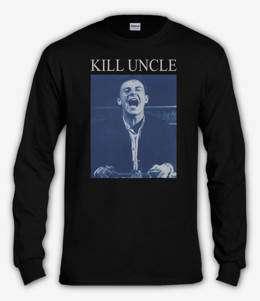 Polera manga larga Negro de Morrissey Kill Uncle v1