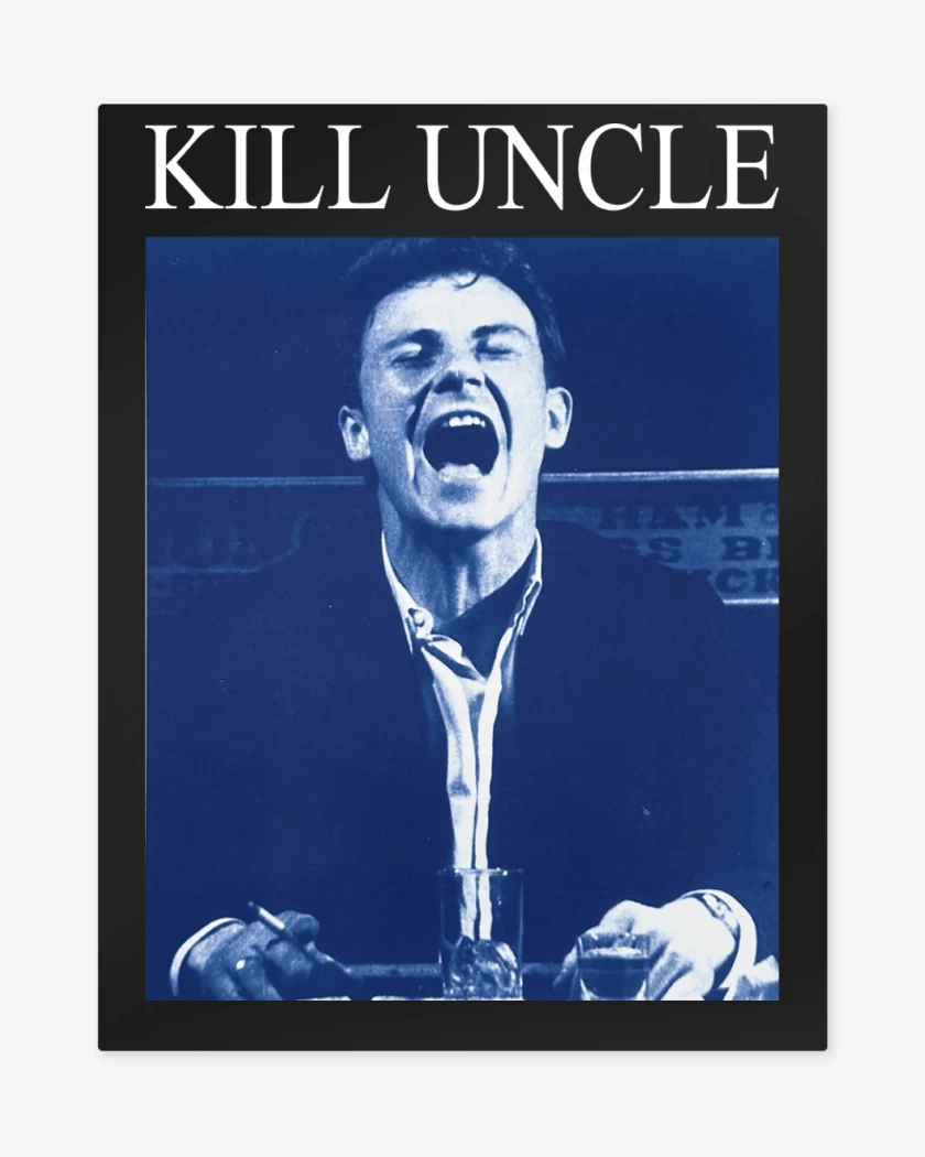 Print metalico Negro de Morrissey Kill Uncle v1