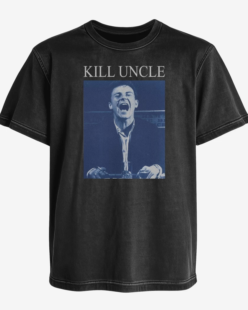 Polera desgastada Morrissey Kill Uncle v1