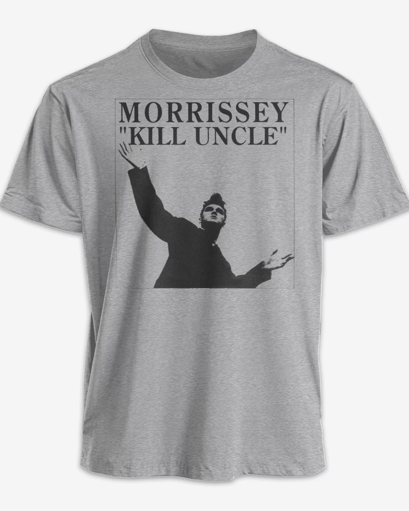 Polera premium Gris Melange de Morrissey Kill Uncle