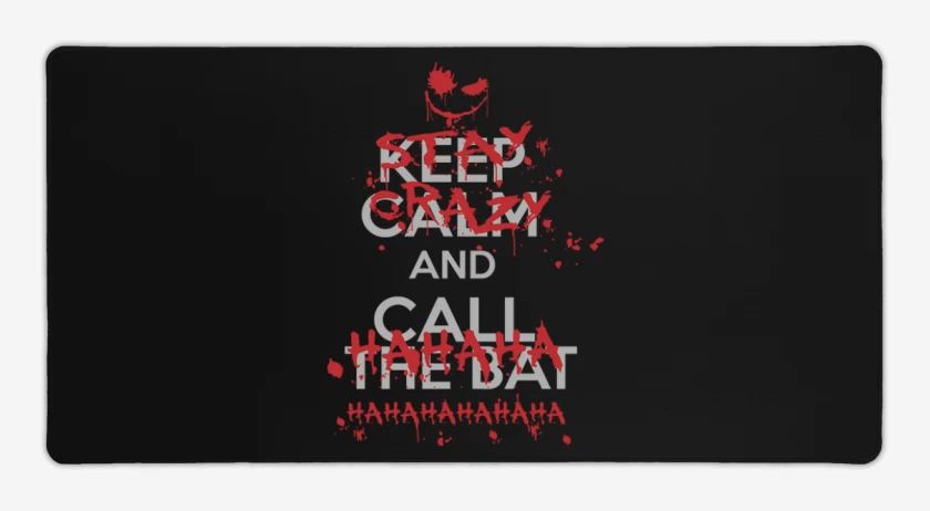Mouse pad Gamer Negro de Stay crazy