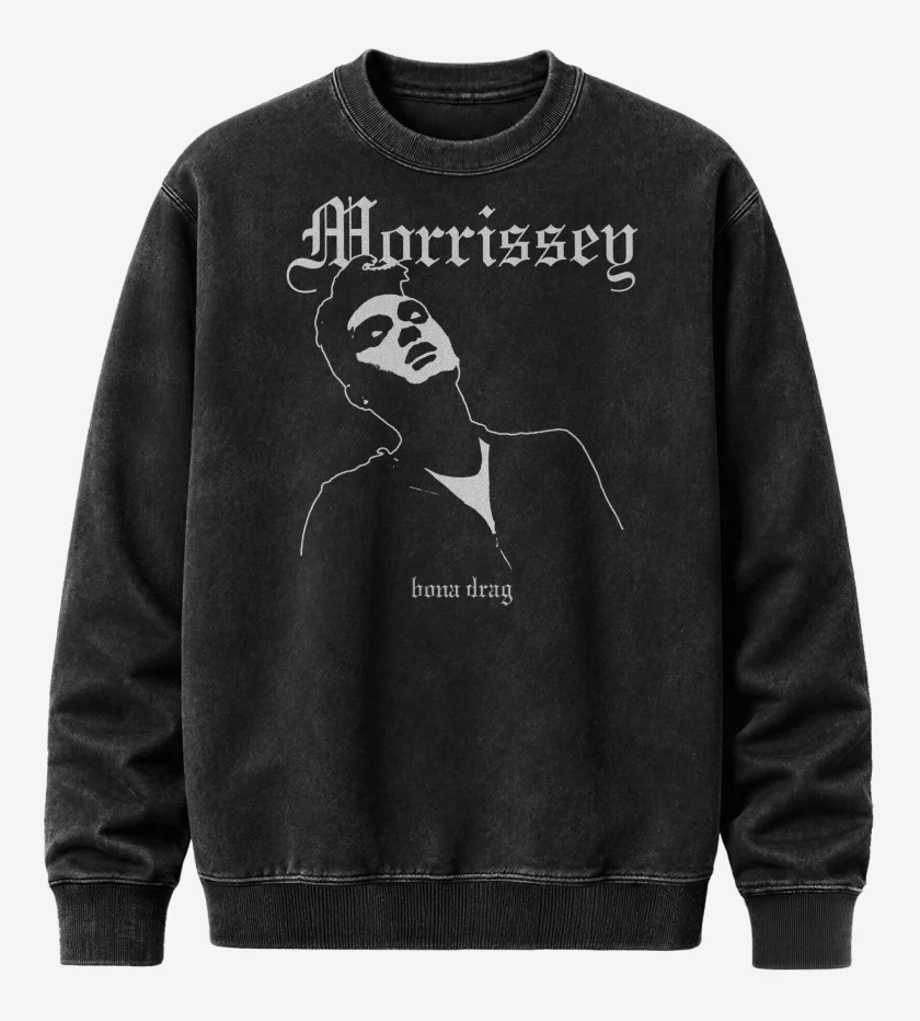 Poleron Polo Acid Wash Negro de Morrissey Bona DRAG