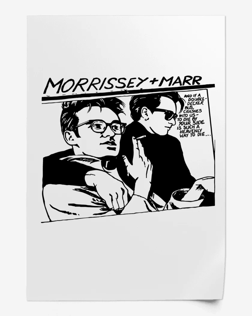 Print Morrissey and Marr Youth