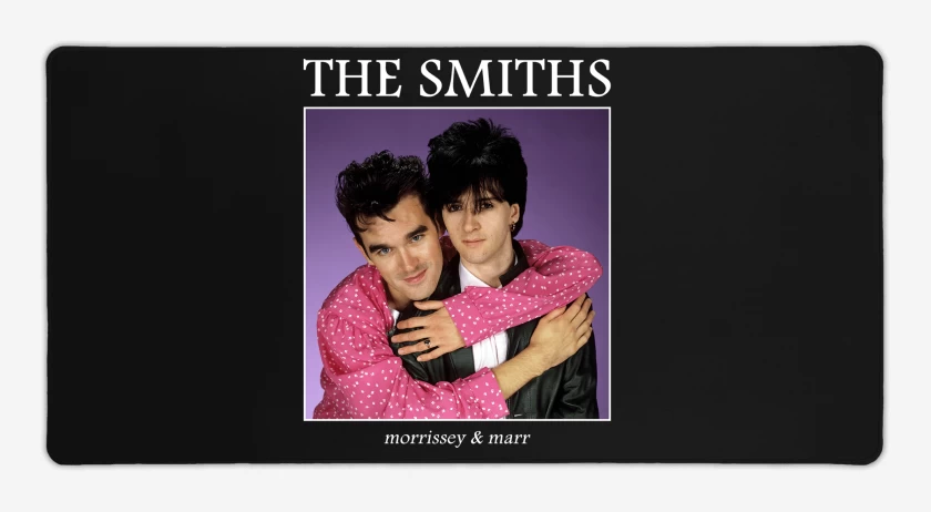 Mouse pad Gamer Negro de The Smiths Morrissey & Marr