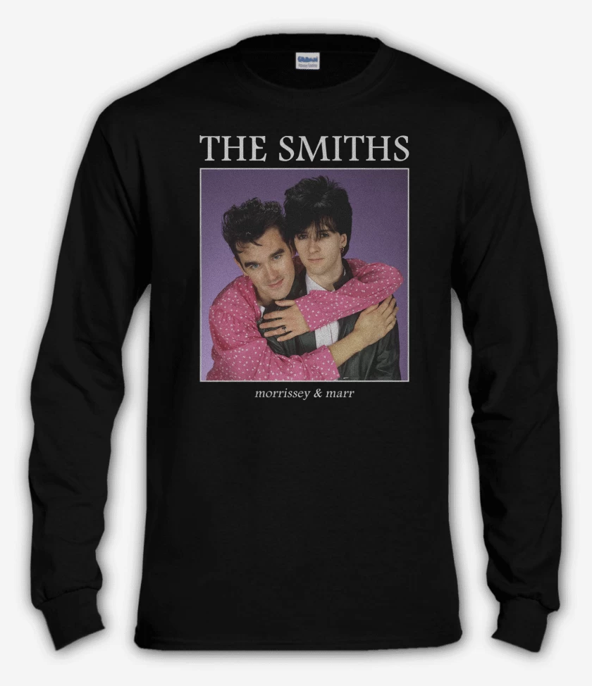 Polera manga larga The Smiths Morrissey & Marr