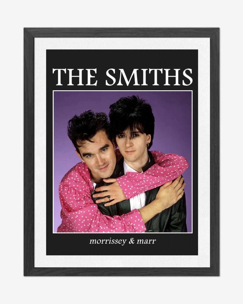 Cuadro decorativo The Smiths Morrissey & Marr