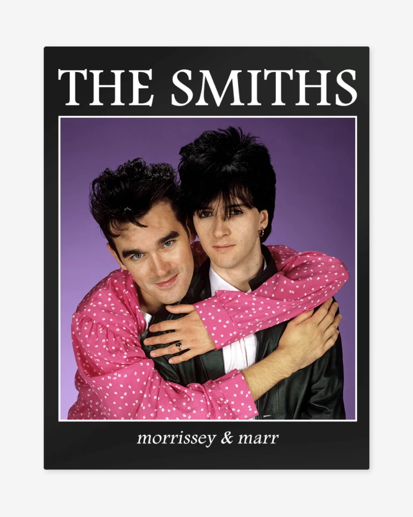 Print metalico The Smiths Morrissey & Marr