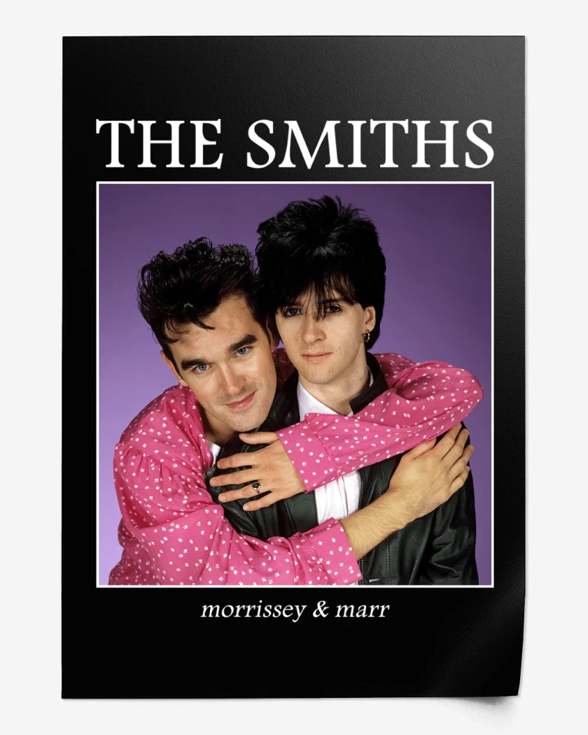 Print The Smiths Morrissey & Marr