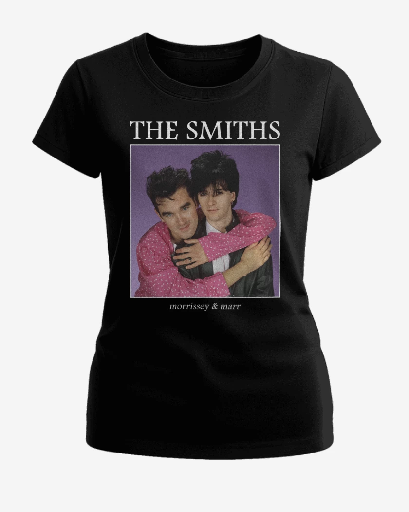 Polera de Mujer Negro de The Smiths Morrissey & Marr