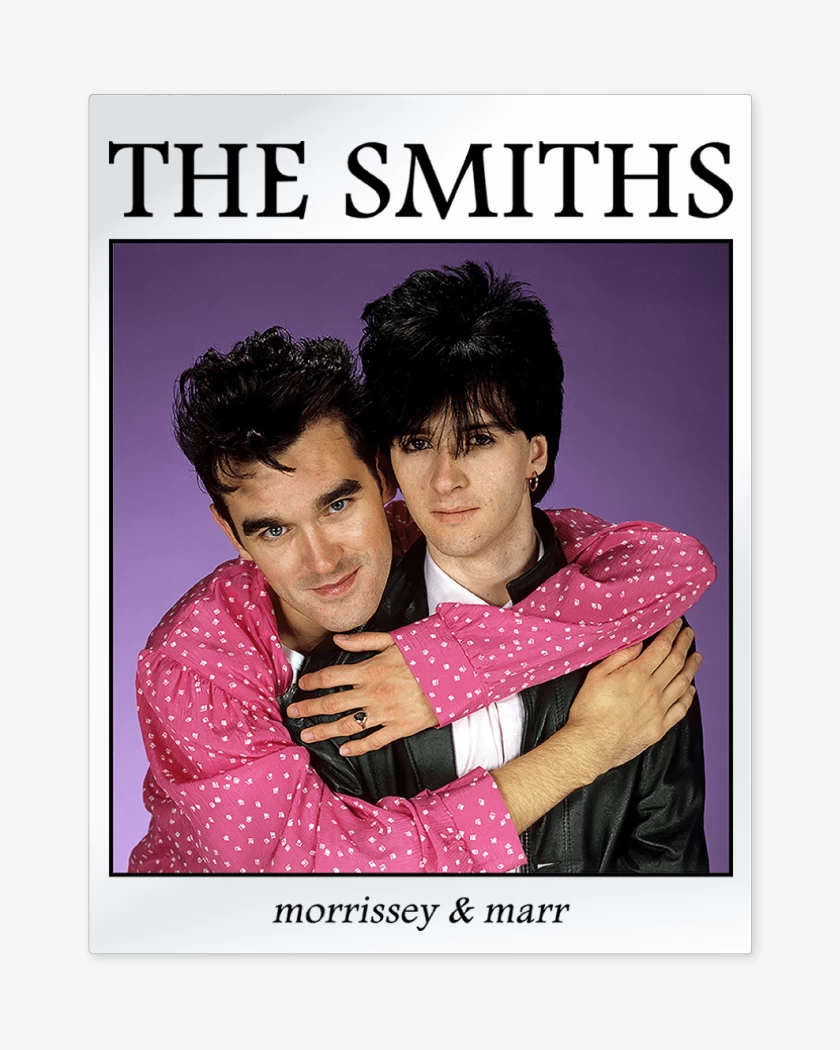 Print metalico Blanco de Morrissey and Marr